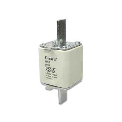 Low Voltage 500v 200a Nh2 Ceramic Fuse Link