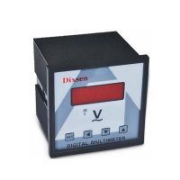 Professional AC Digital 12V Panel Voltage Meter  Voltmeter